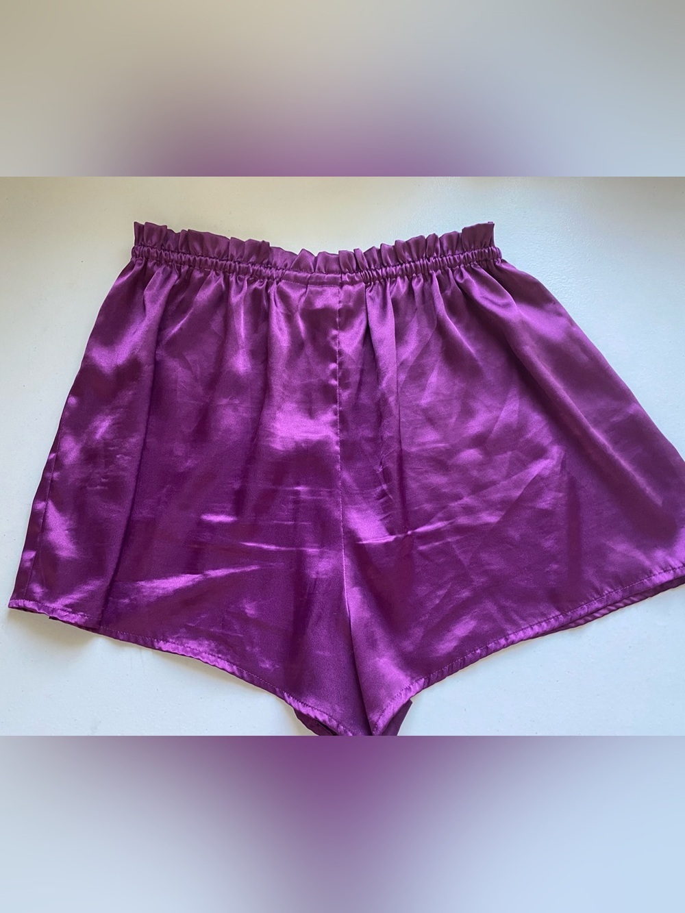 Victoria’s Secret Gold Label Satin shorts Size Small Feminine Lounge luxury